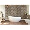 Ekena Millwork Reclaimed Boat Wood Mosaic Wall Tile, Natural Finish, 11 7/8"W x 11 7/8"H x 1/2"P WPW12X12RCMENA - alternate 5